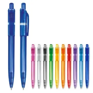 Ball pen Ducal Clear transparent (RX210 refill) - LT80917 (gadzety reklamowe)